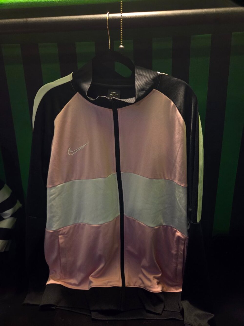 Nike Dri-FIT Academy Soccer Track Jacket - Pink/White/Black - XXL